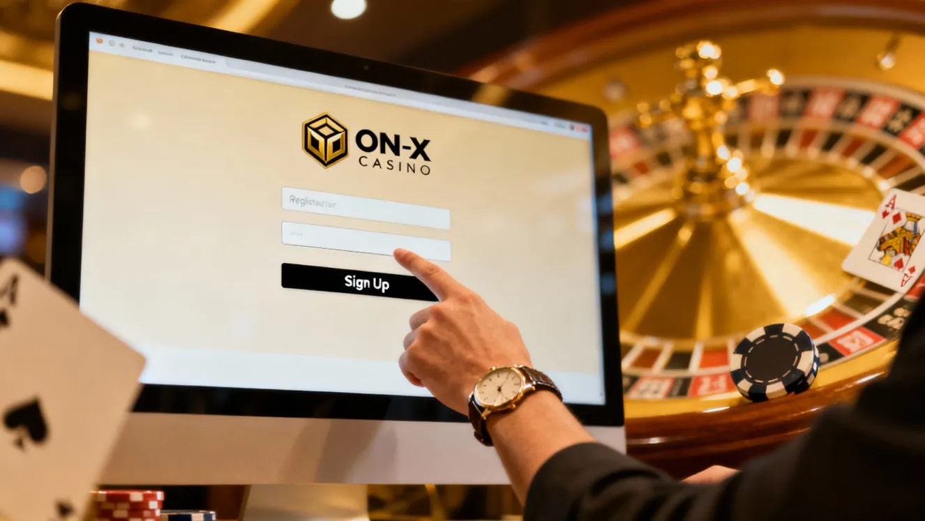 Регистрация в ON-X Казино за 30 секунд: как начать играть без лишних шагов