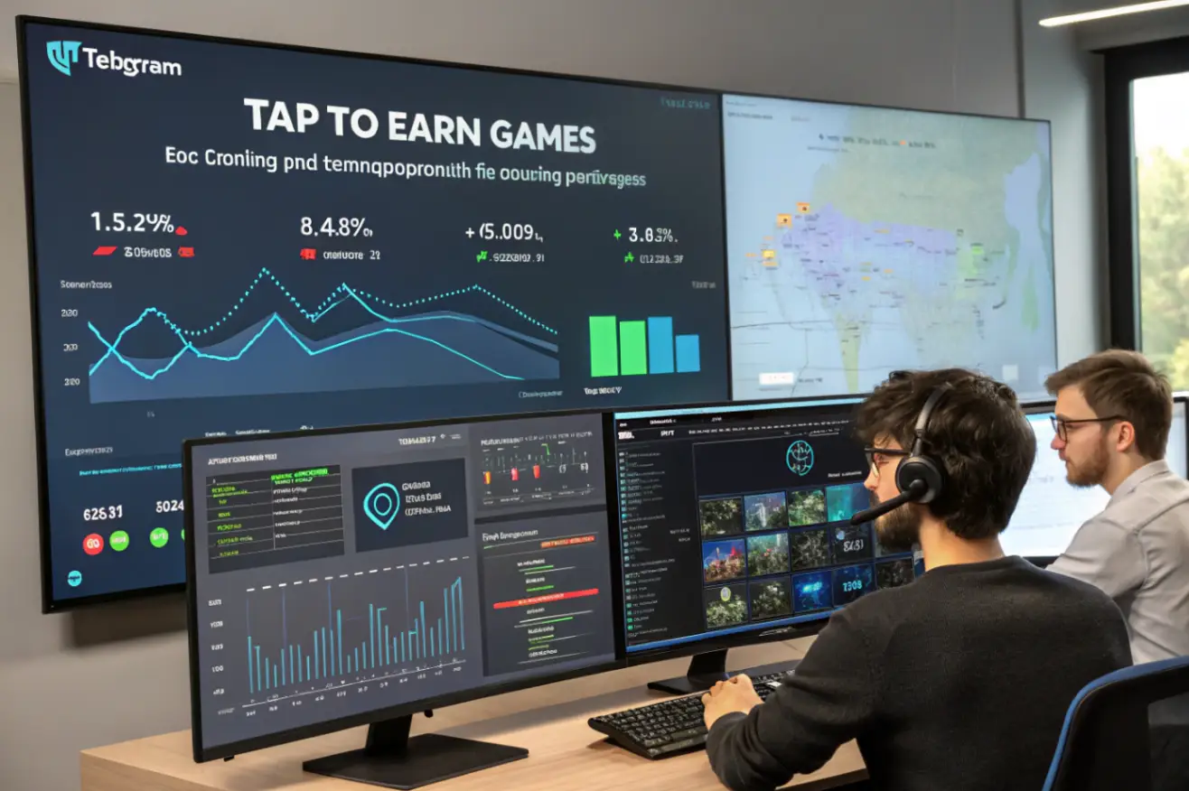 Аналитика игрового сегмента TON: роль Tap-to-earn и mini-игр внутри Telegram